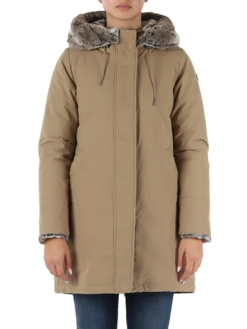 BEIGE | Giacca stile parka con cappuccio AUDRY 6.0/W