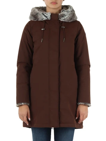 MARRONE | Giacca stile parka con cappuccio AUDRY 6.0/W
