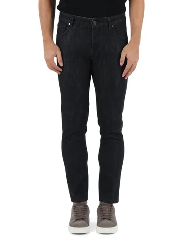 GRIGIO SCURO | Pantalone jeans cinque tasche Regular fit