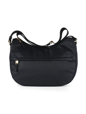 NERO | Borsa B-CLUB LUNA Middle in tessuto stampato OP