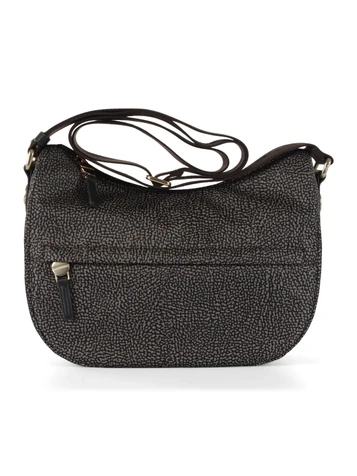 TORTORA | Borsa B-CLUB LUNA Small in tessuto stampato OP