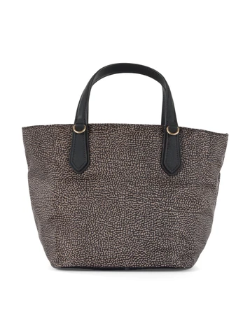 TORTORA | Borsa shopping ESCAPE Small in tessuto stampato OP