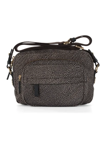 TORTORA | Borsa B-CLUB CAMERA CASE Small in tessuto stampato OP