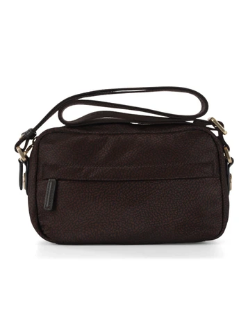 MARRONE | Borsa B-CLUB CAMERA CASE Small in tessuto stampato OP