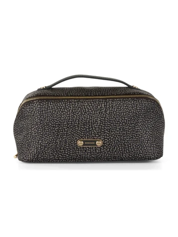 TORTORA | BEAUTY CASE Medium in tessuto stampato OP