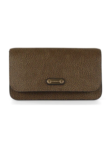 MARRONE CHIARO | Borsa a tracolla URBAN Mini in tela rivestita OP