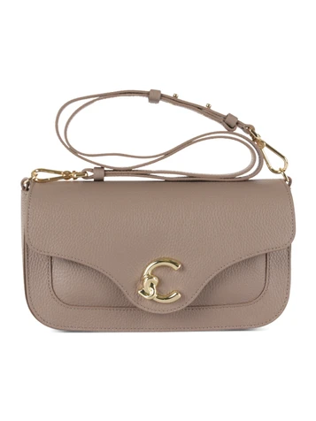 TORTORA | Borsa a tracolla in pelle C-ME Medium