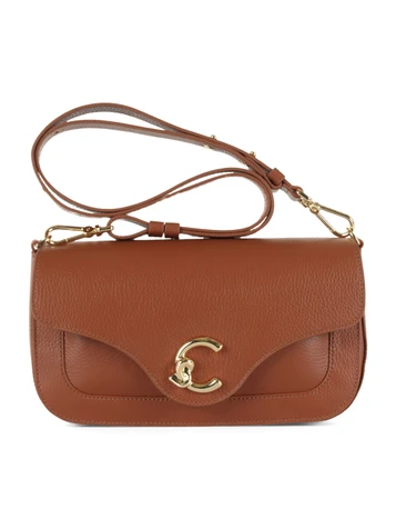 CUOIO | Borsa a tracolla in pelle C-ME Medium