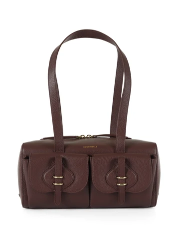 MERLOT | Borsa a spalla in pelle MAVERY POCKET Medium