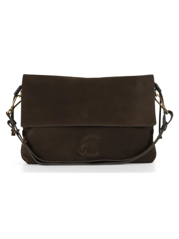 fango | Borsa in suede LIDIA Small