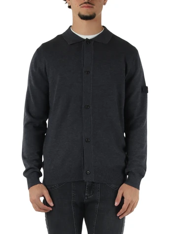 GRIGIO | Cardigan in misto lana CANDIES