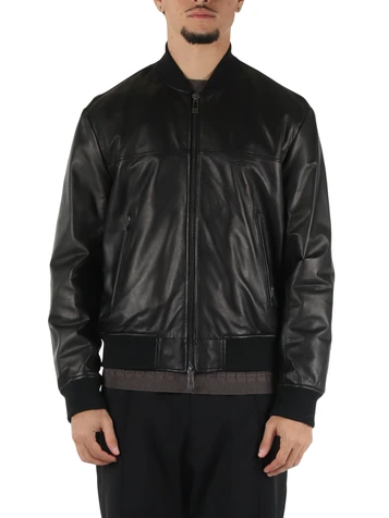 NERO | Giacca bomber in pelle