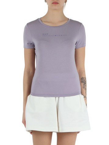 VIOLA CHIARO | T-shirt in misto viscosa NATURAL VENTUS 7