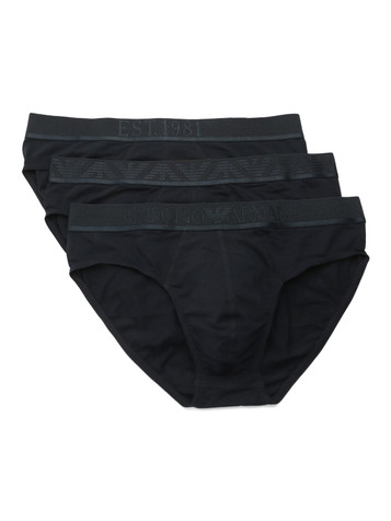 BLU | Il set comprende tre paia di slip in cotone organico