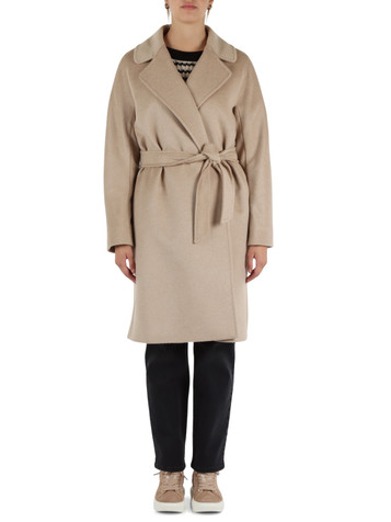 BEIGE | WEEKEND: Cappotto in lana vergine CORTE