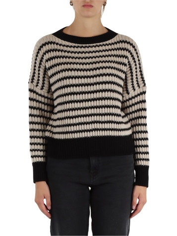 BEIGE | WEEKEND: Maglia EZOR in lana vergine