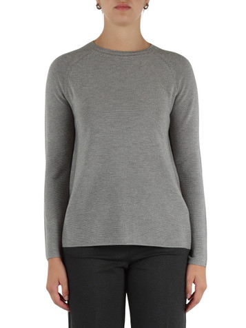 GRIGIO | Maglia in misto lana e lurex KATAI