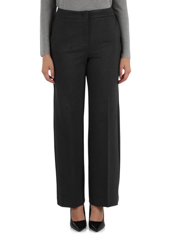 GRIGIO SCURO | Pantaloni in punto Milano PALACE