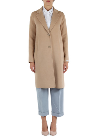 BEIGE | Cappotto FRINE in panno