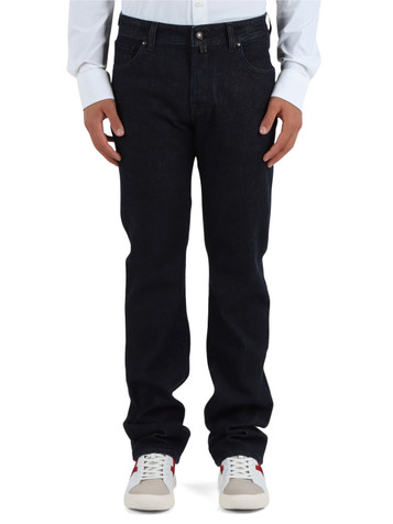 BLU SCURO | Pantalone jeans cinque tasche EDUARD regular fit