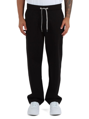 NERO | Pantalone sportivo in misto cotone