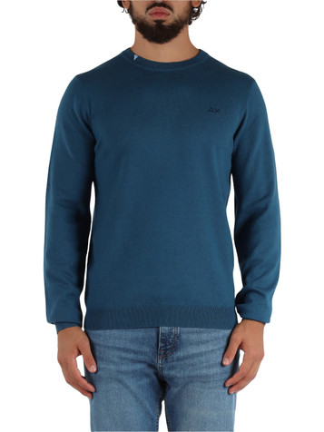 OTTANIO | Maglia girocollo in lana merino e cotone