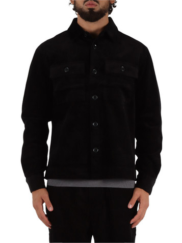 NERO | Overshirt in corduroy di cotone