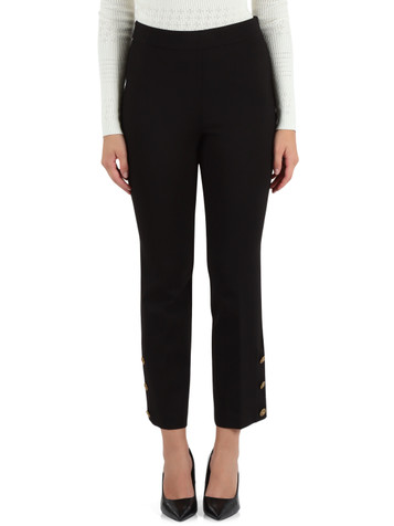 NERO | Pantalone Punto Milano in misto viscosa NERO | Pantalone Punto Milano in misto viscosa