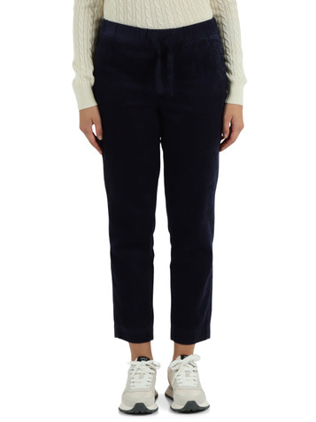 BLU | Pantalone in velluto di cotone a coste