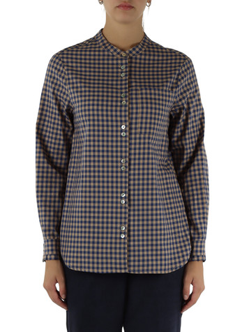 BLU | Camicia a quadretti in cotone