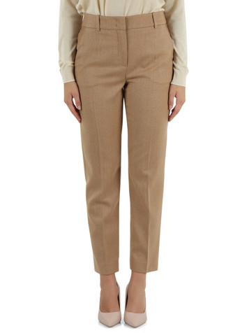 CAMMELLO | Pantalone in lana e cotone