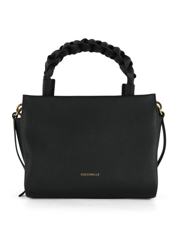 NERO | Borsa a mano BOHEME Small in pelle martellata