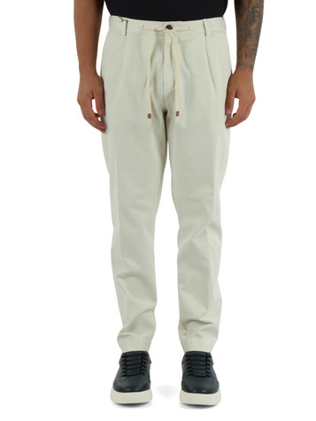 PANNA | Pantalone REVUELTA regular fit in cotone stretch