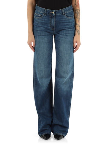 BLU | Pantalone jeans cinque tasche taglio dritto