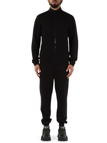 NERO | Tuta sportiva NATURAL VENTUS7 composta da felpa con zip e pantaloni