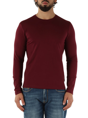 BORDEAUX | T-shirt in cotone stretch RINOLUNGA