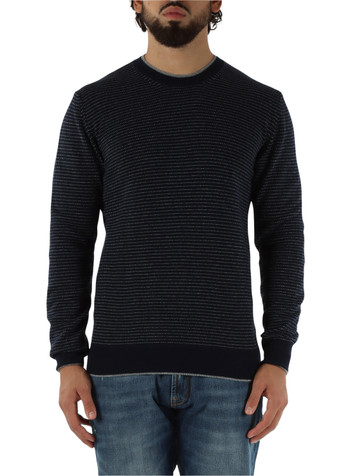 BLU | Maglia FARGO in misto lana e cashmere