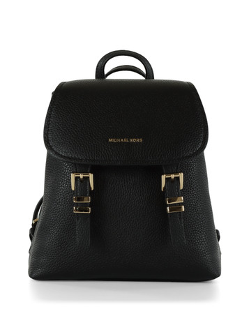 NERO | Zaino in pelle martellata QUINN Extra Small