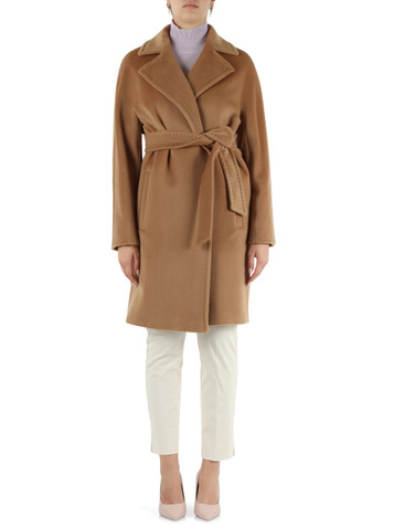 CAMMELLO | STUDIO: Cappotto in lana vergine SCIRE