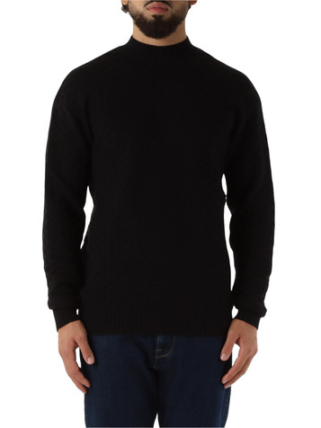 NERO | Maglia in misto lana con motivo decorativo NERO | Maglia in misto lana con motivo decorativo