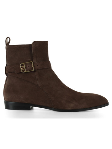 MARRONE | Stivaletto in suede LIZ 01