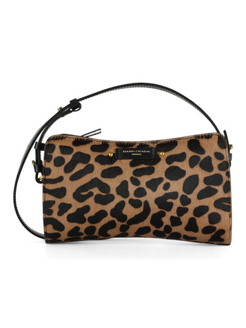 ANIMALIER | Borsa a spalla KEIRA Small effetto cavallino