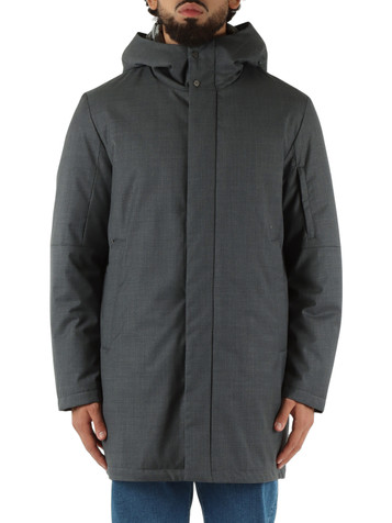 GRIGIO | Piumino SOAN in misto lana tecnica