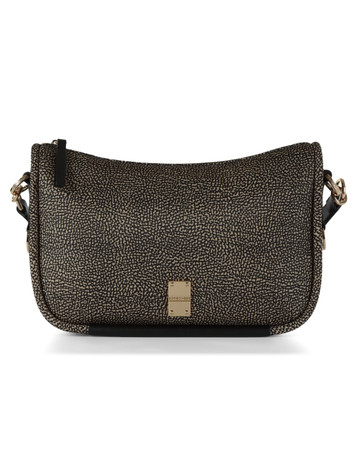 BEIGE | Borsa hobo Cahier Medium in tessuto OP