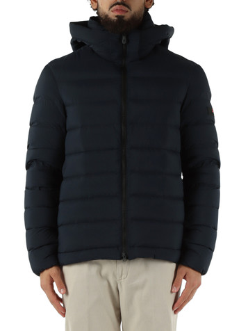 BLU SCURO | Piumino trapuntato con cappuccio BOGGS 04
