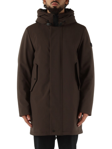 MARRONE | Giaccone water repellent KASA KP 01 Primaloft Insulation