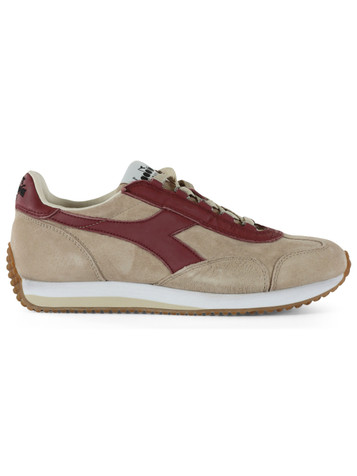 BEIGE | HERITAGE: Sneakers EQUIPE 75 in suede