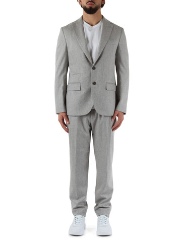 GRIGIO | Abito due pezzi in lana e cashmere