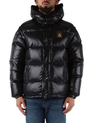 NERO | Piumino ANTON con maniche e cappuccio rimovbili