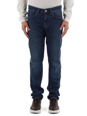 BLU | Pantalone jeans cinque tasche JORDAN slim fit